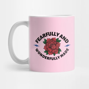 Fearfully And Wonderfully Made - Christian Saying Mug